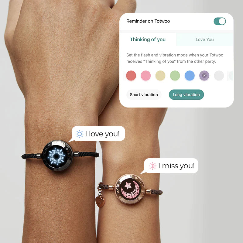 Long Distance Love Bracelets with Vibrating Technology! (Free Gift Box) - Circle and Luck Company