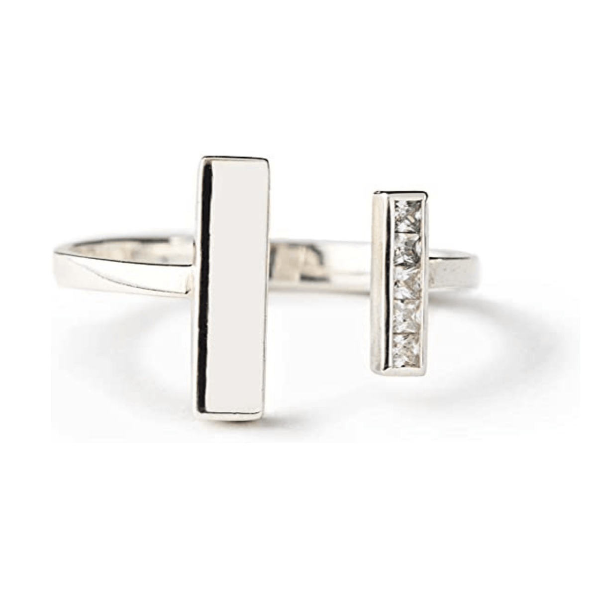 &#39;Thick &amp; Thin&#39; Adjustable Ring by C&amp;L - Circle and Luck Company